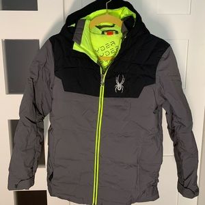 SPYDER boys DOWN-FILL ski jacket